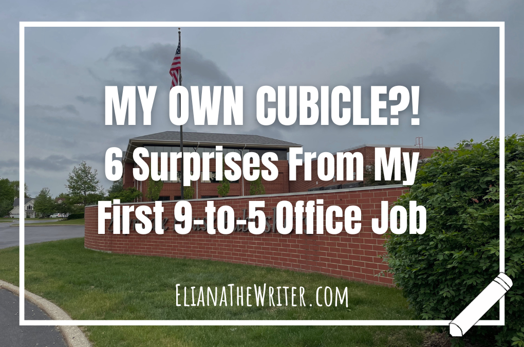 My Own Cubicle?! 6 Surprises From My First 9-to-5 Office Job
