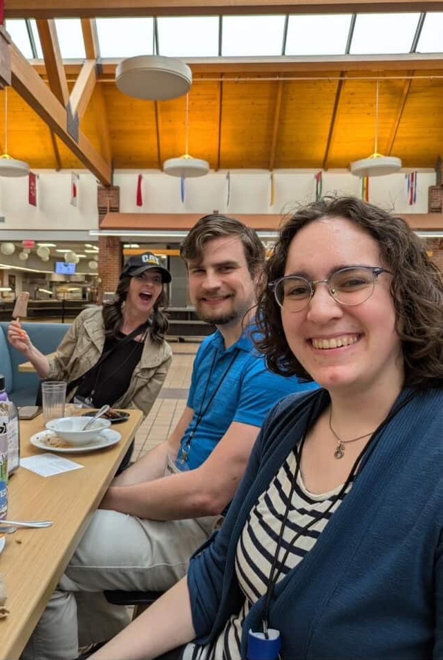Josiah Degraaf (center) | Write to Publish Conference 2025